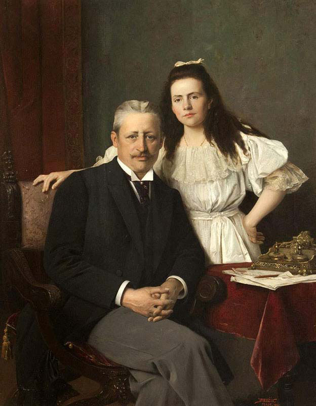 The Count of Seilern with Daughter